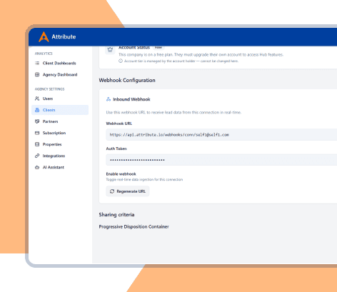 Inviting partners and managing their free portal access in Attribute